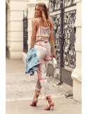 Women\'s multicolored strappy jumpsuit 70060 - Online store - Boutique